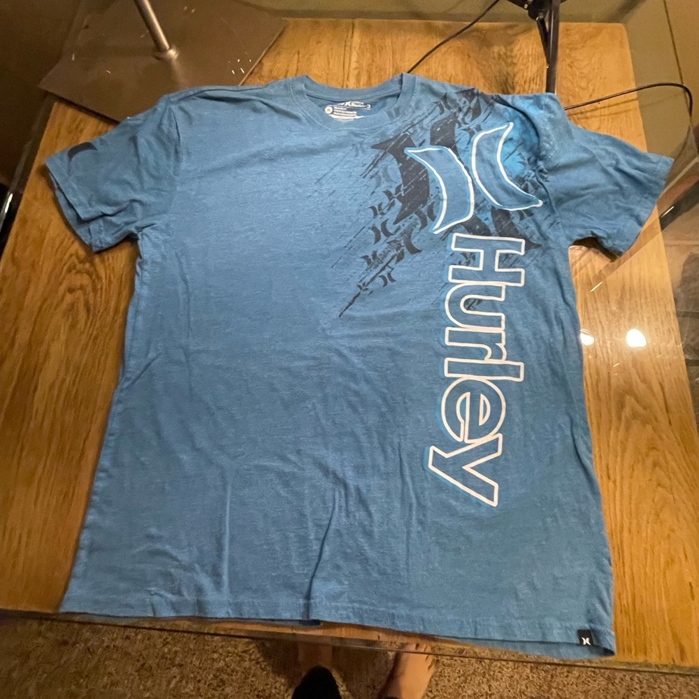XL men’s Hurley for the Buckle blue tshirt